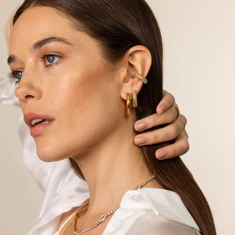 Shop PURELEI Big Glitter Ohrringe