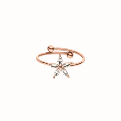 Hot PURELEI Bright Spring Ring
