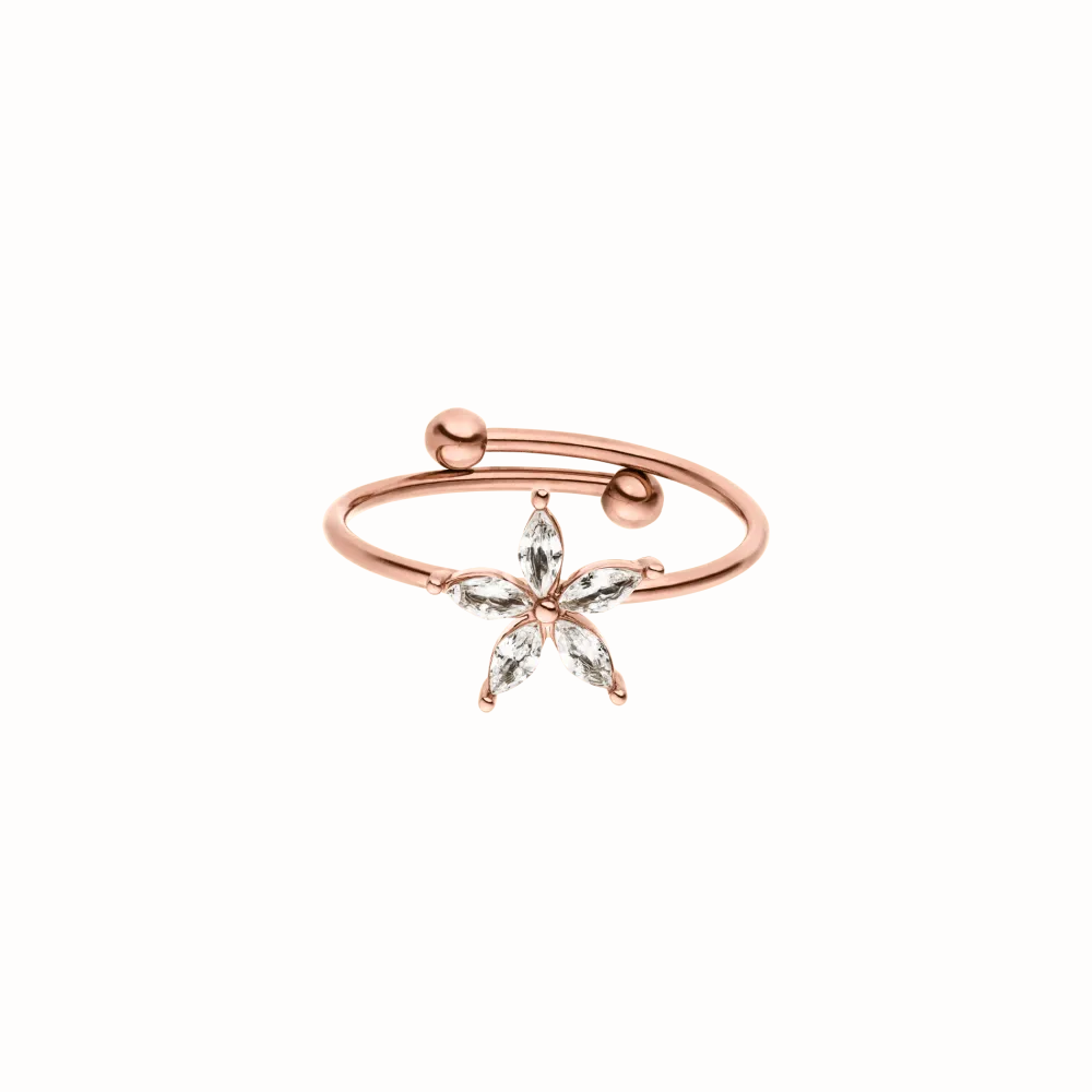 Hot PURELEI Bright Spring Ring