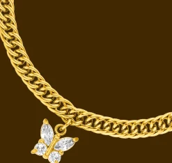 Fashion PURELEI Butterfly Armband