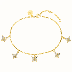 Discount PURELEI Butterfly Fußkettchen
