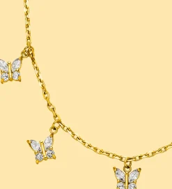 New PURELEI Butterfly Kette