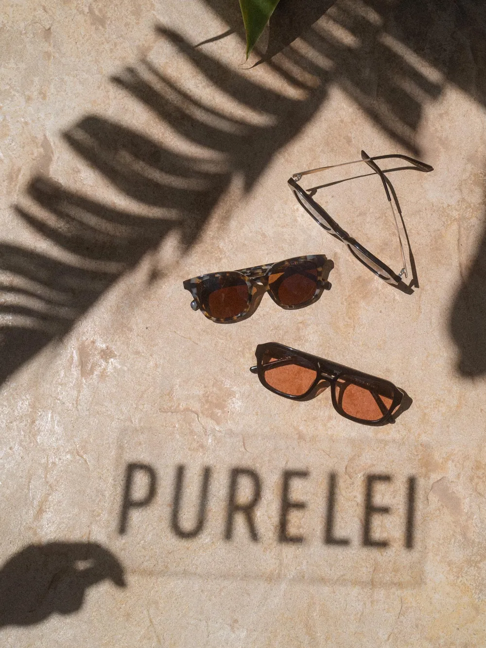 Fashion PURELEI Coastal Core Sonnenbrille Schwarz