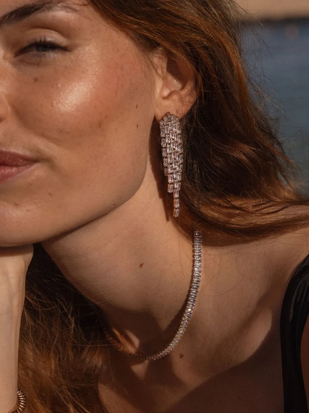 New PURELEI Crystal Glow Ohrring