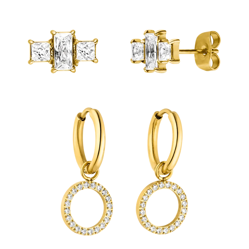 Cheap PURELEI Earth Shimmer Ohrring-Set