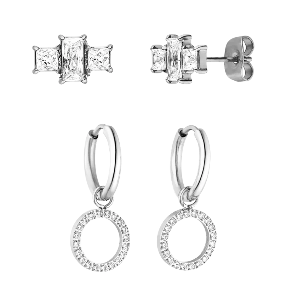 Cheap PURELEI Earth Shimmer Ohrring-Set