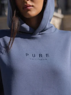 Store PURELEI Feeling Pure Hoodie Dark Blue