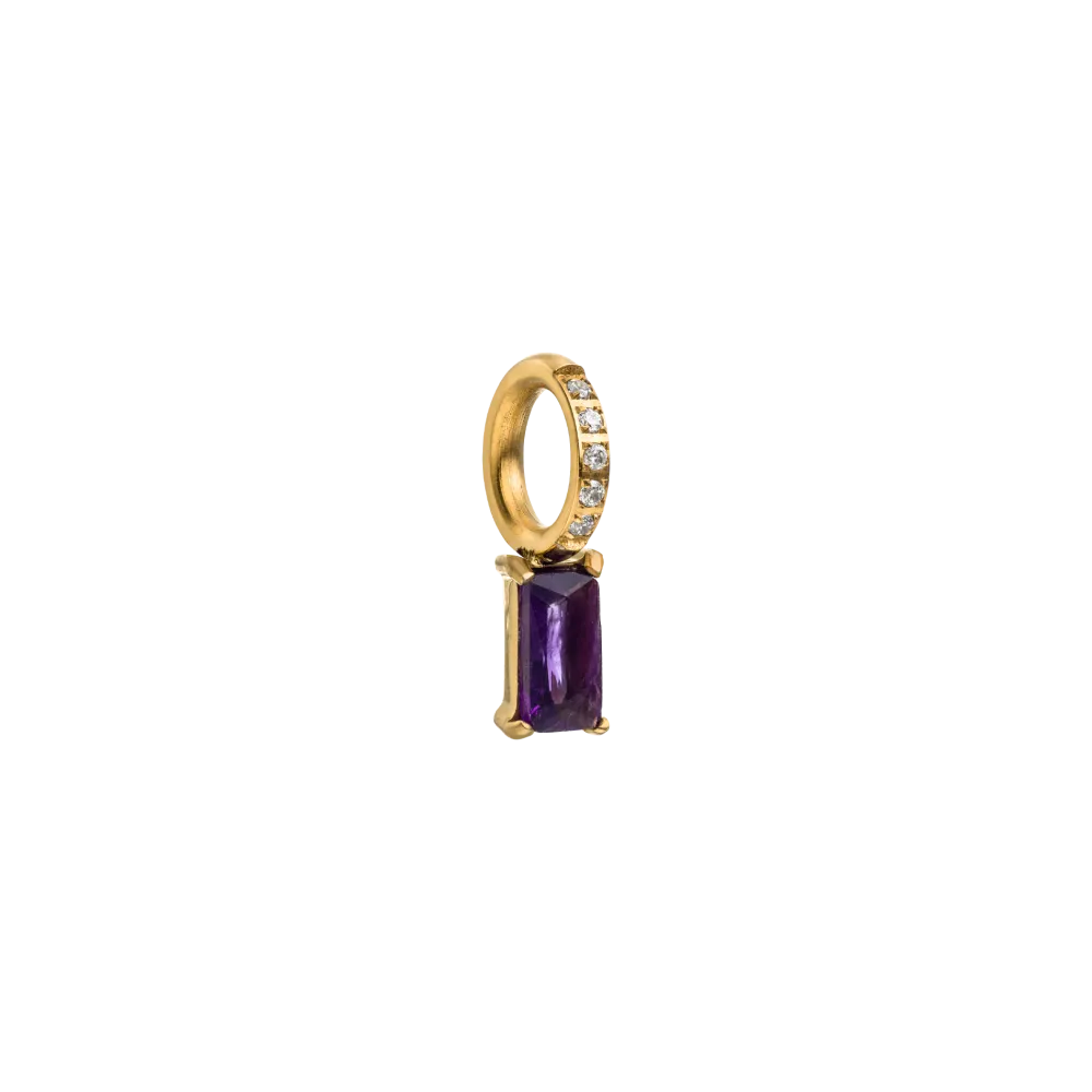 Best PURELEI Geburtsstein Februar Amethyst