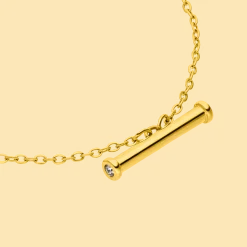 New PURELEI Glitter Knebel Kette