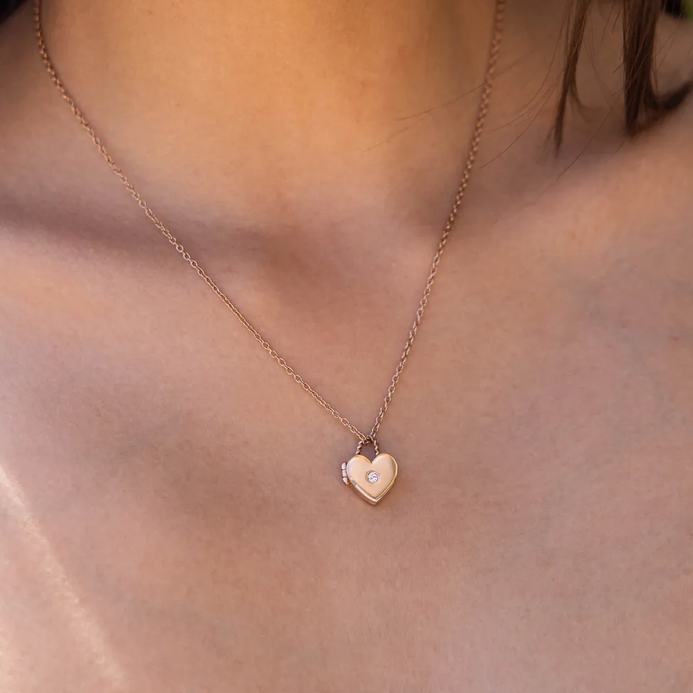 Best PURELEI Heartbeat Medaillon Kette