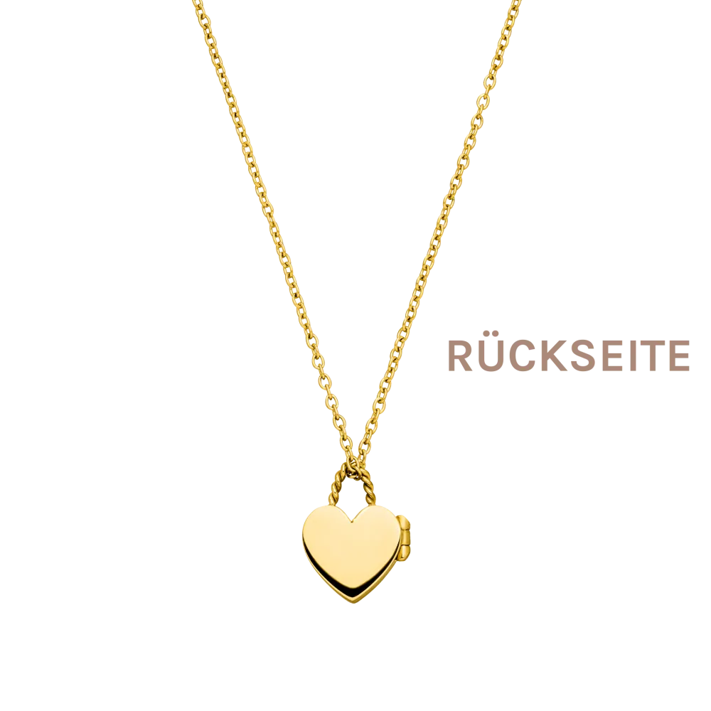 Best PURELEI Heartbeat Medaillon Kette