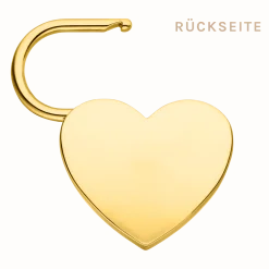 Outlet PURELEI Heart Liebesschloss Gold