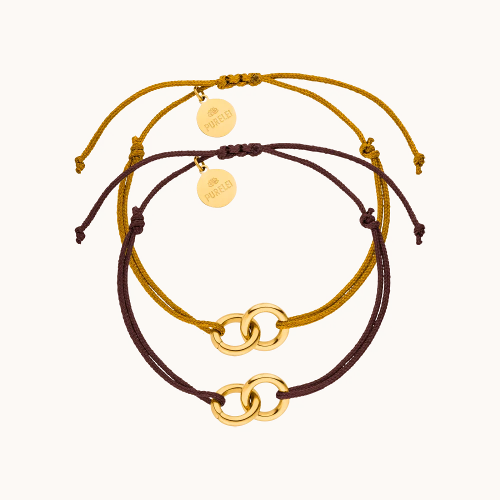 Cheap PURELEI Infinite Connection Armband Set