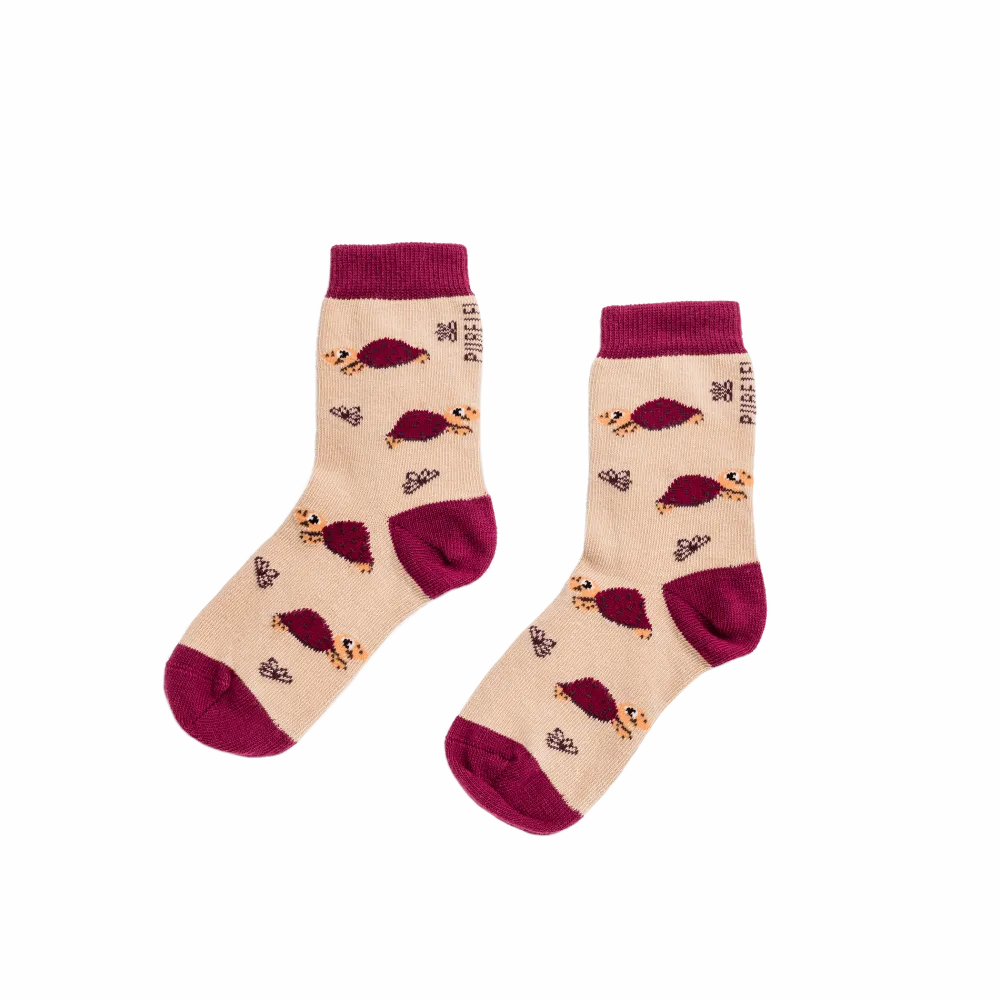 Cheap PURELEI Kindersocken Turtle Beige