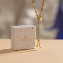 Cheap PURELEI Krebs Zodiac Charm