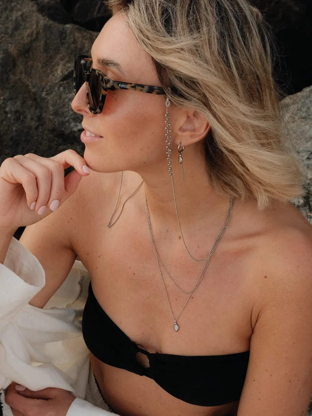 Fashion PURELEI Mahina Club Celebration Brillenkette