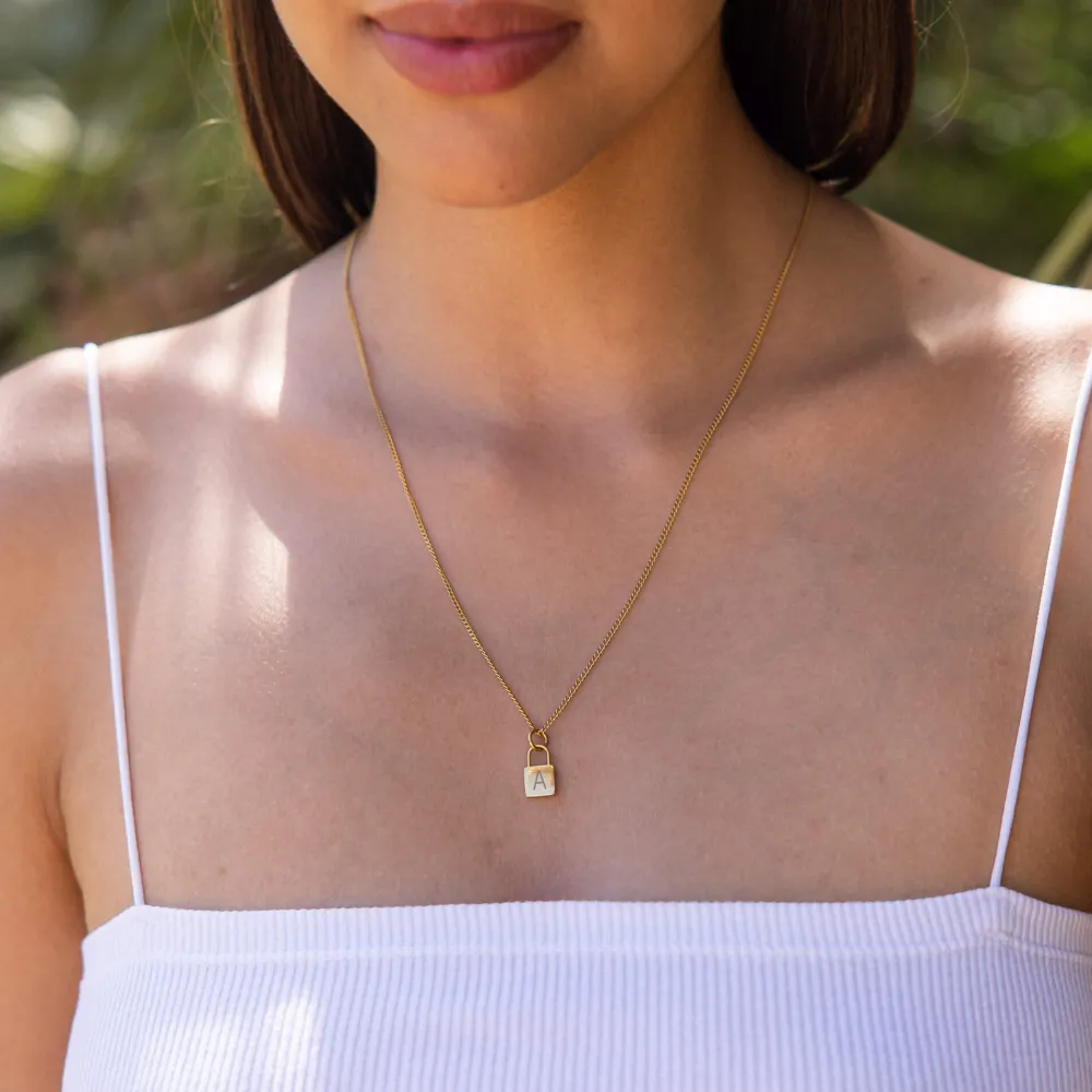 Flash Sale PURELEI Padlock Charm Kette