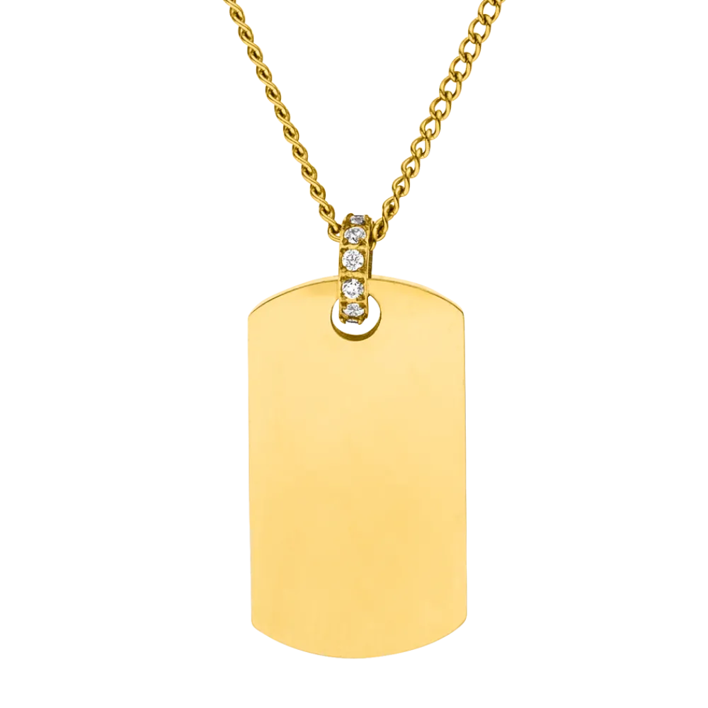 Fashion PURELEI Plate Charm Kette