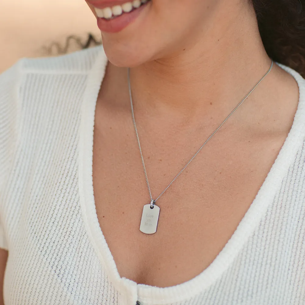 Fashion PURELEI Plate Charm Kette