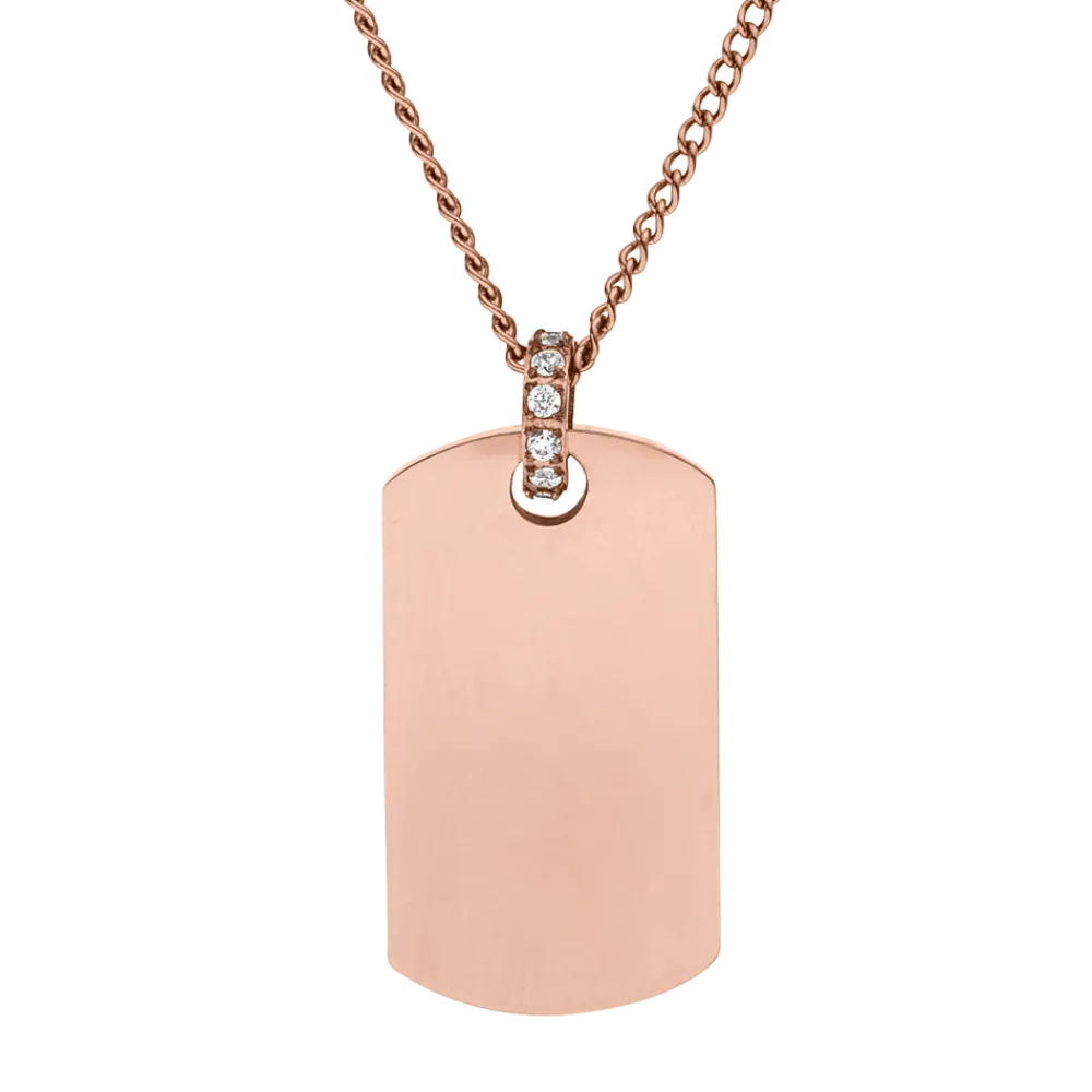 Fashion PURELEI Plate Charm Kette