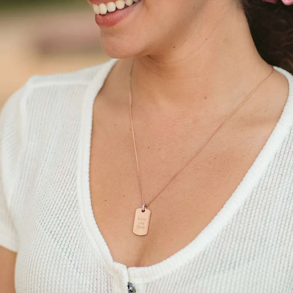 Fashion PURELEI Plate Charm Kette