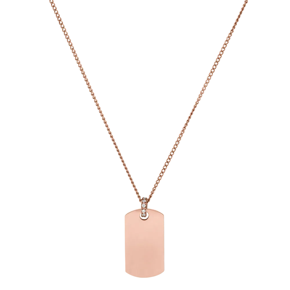 Fashion PURELEI Plate Charm Kette