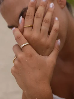 Hot PURELEI Powder Ring Verstellbar