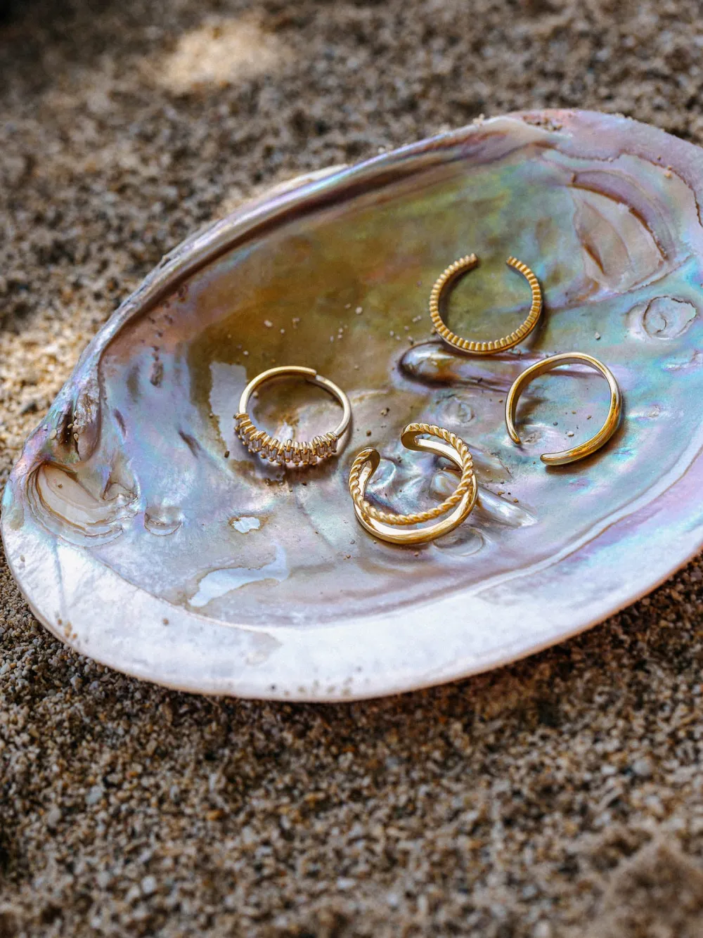 Hot PURELEI Powder Ring Verstellbar