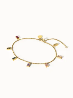 Cheap PURELEI Rainbow Fusskettchen