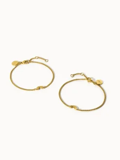 Fashion PURELEI Rainbow Love Armband Set