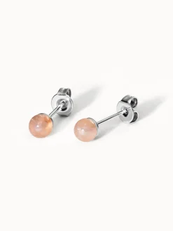 Shop PURELEI Rose Quartz Ohrringe