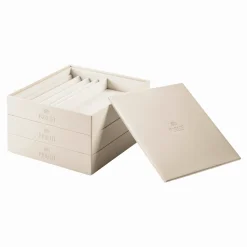 Best PURELEI Schmuckaufbewahrung 3er-Set Beige