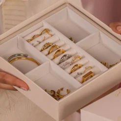 Discount PURELEI Schmuckaufbewahrung Ringe Beige(Ausverkauft)