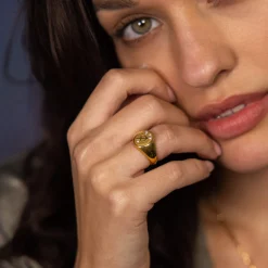 Online PURELEI Schütze Zodiac Ring Gold