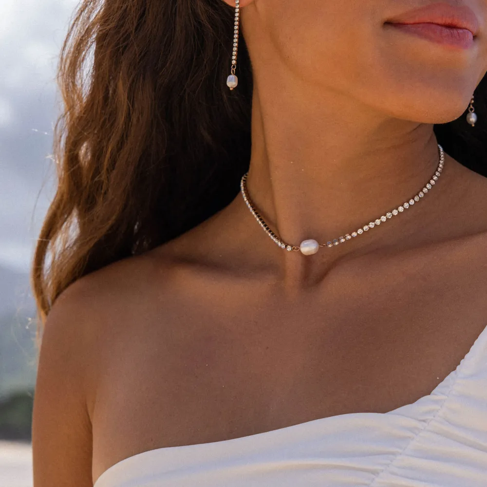 Store PURELEI Shimmering Pearl Kette