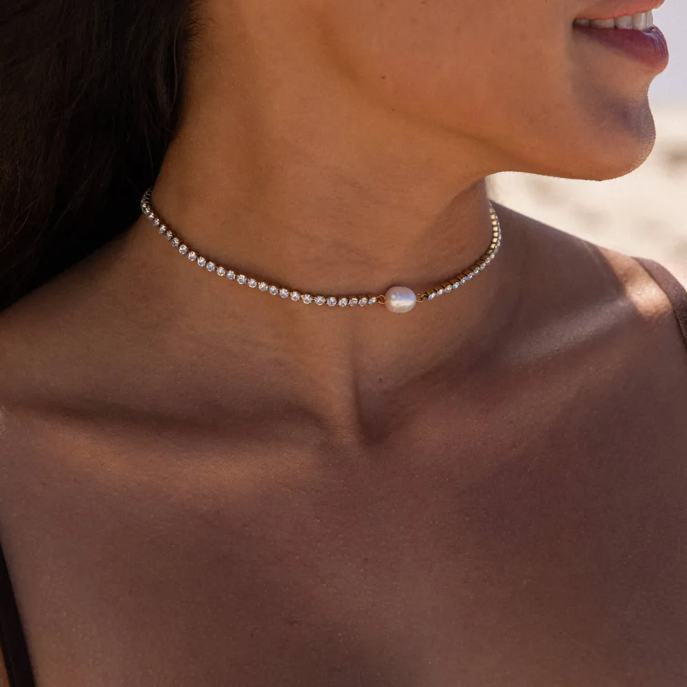 Store PURELEI Shimmering Pearl Kette