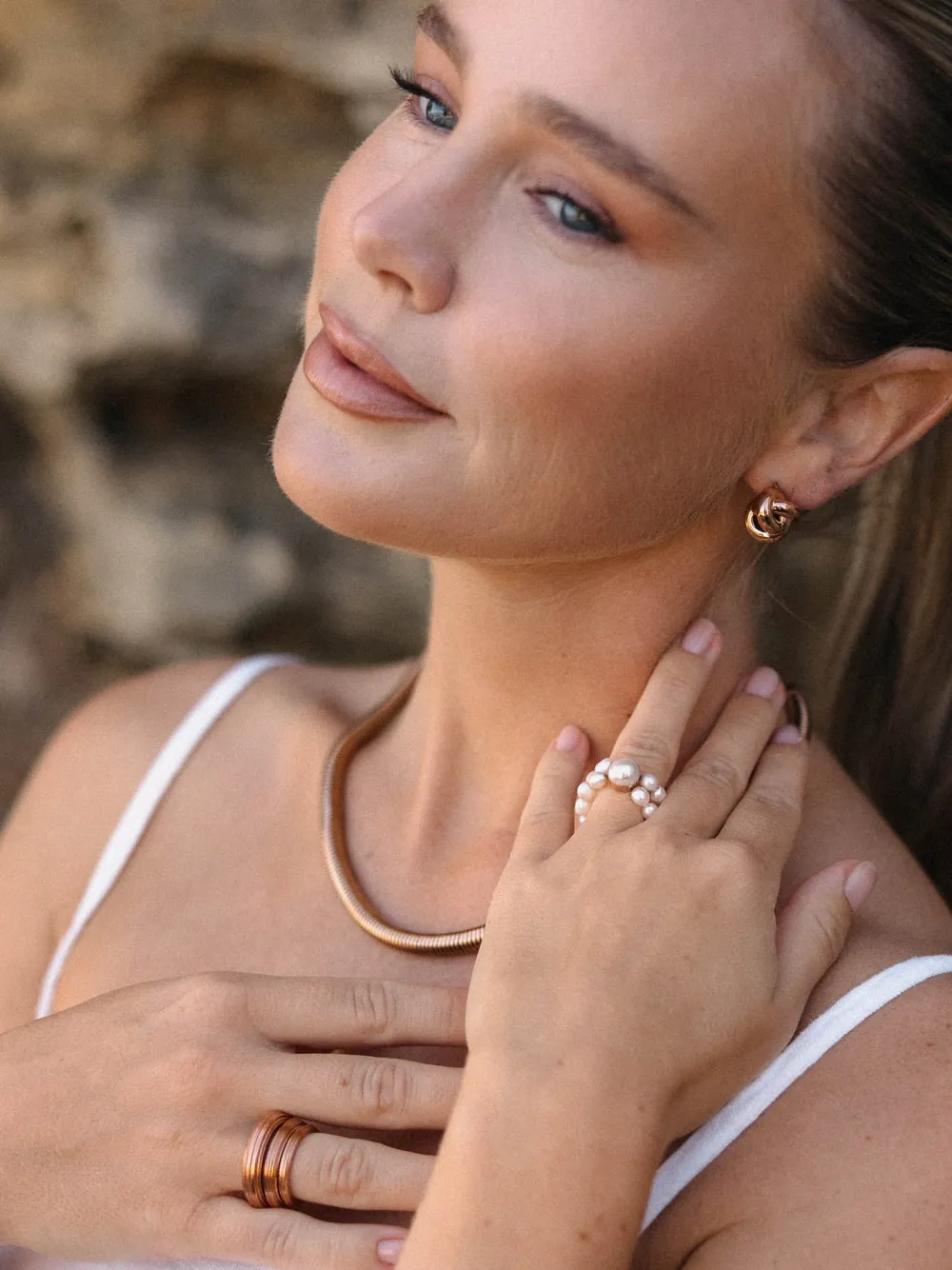 Discount PURELEI Stay Classy Ring Set
