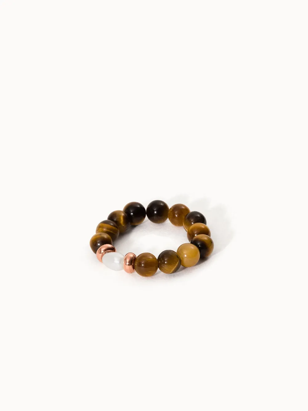 Cheap PURELEI Tiger‘s Eye Pearl Ring