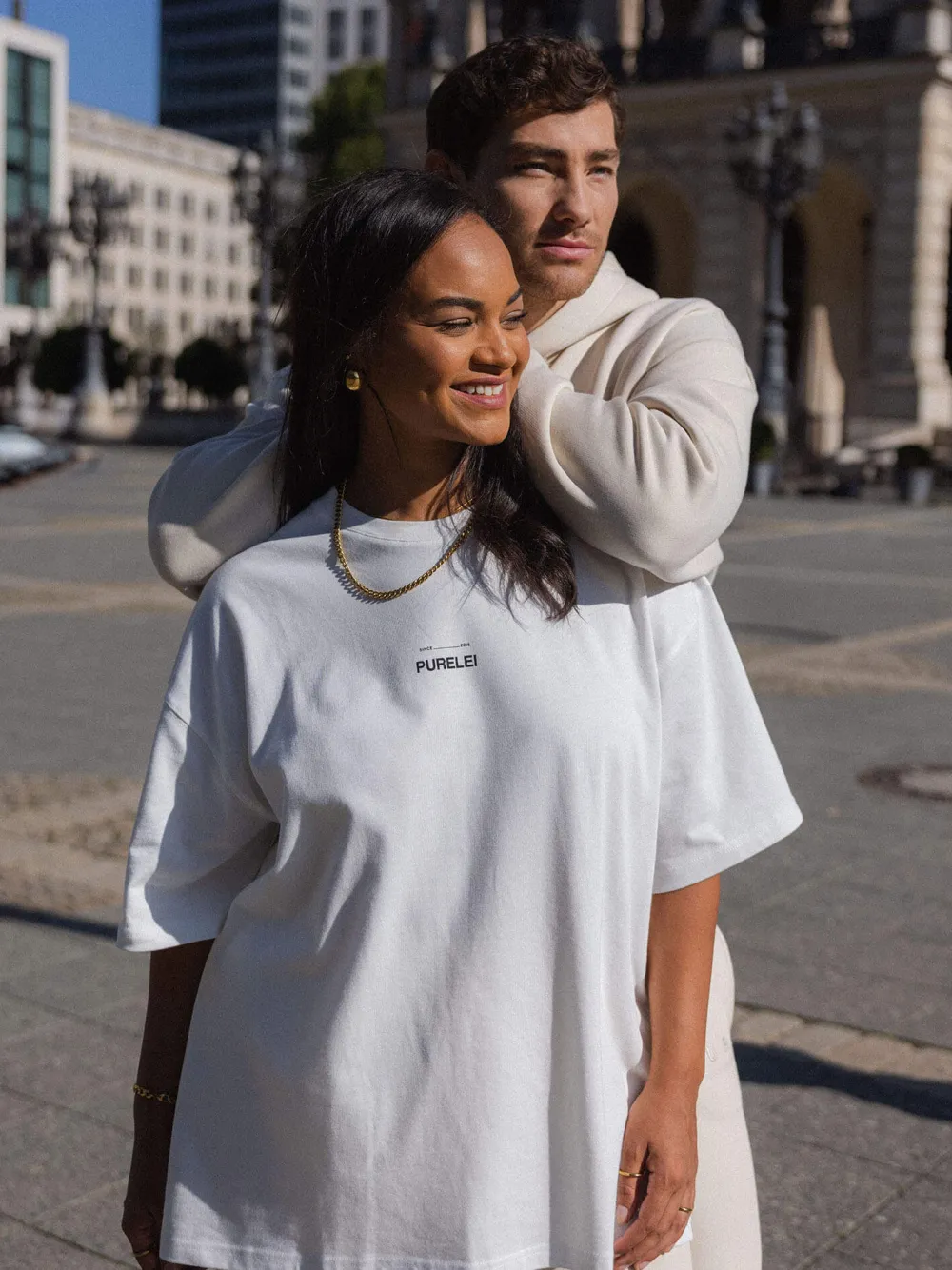 Cheap PURELEI T-shirt Feeling Pure White Weiß