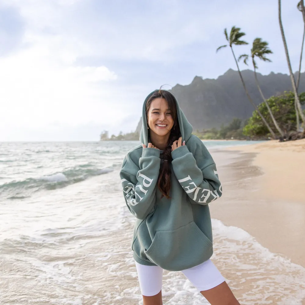 Store PURELEI Wave Hoodie Grün