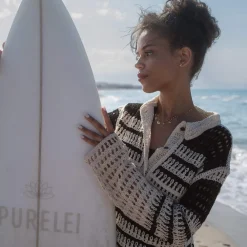 Online PURELEI White Turtle Ohrringe