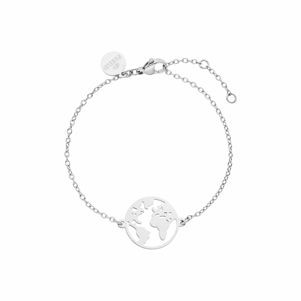 Clearance PURELEI World Map Armband